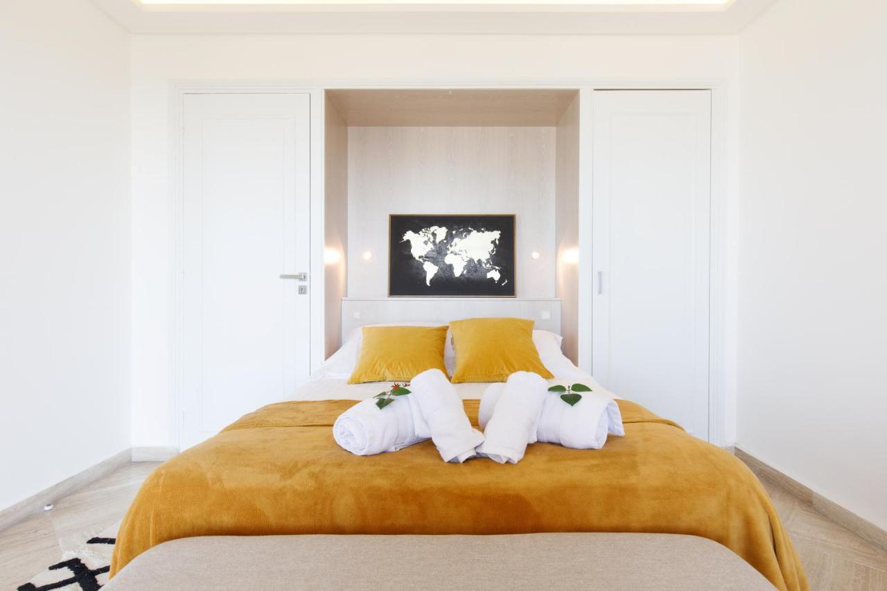 Suite Riviera - Sea View - Clim - 50M Plage - Residence De Standing - Spacieux 180 M2 - Parking 칸느 외부 사진