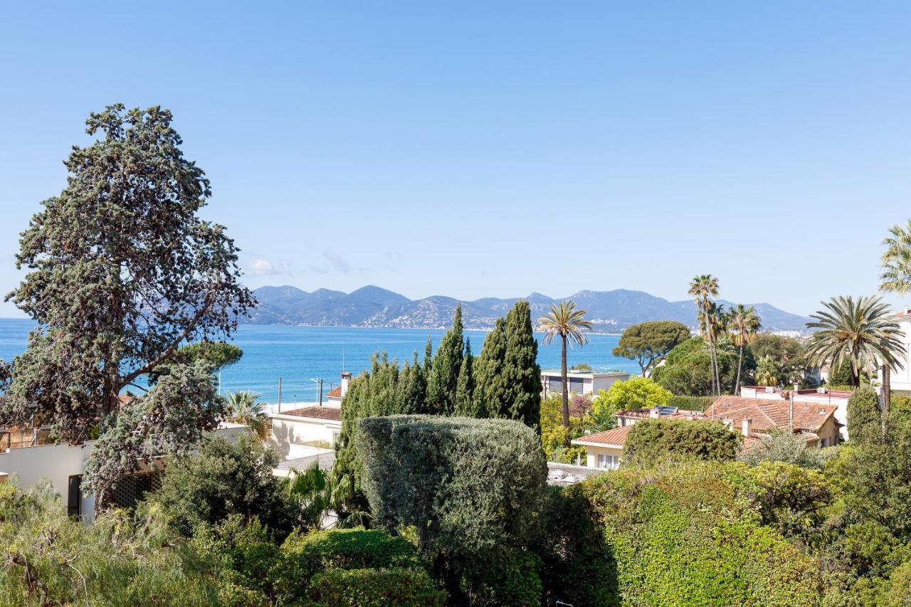 Suite Riviera - Sea View - Clim - 50M Plage - Residence De Standing - Spacieux 180 M2 - Parking 칸느 외부 사진