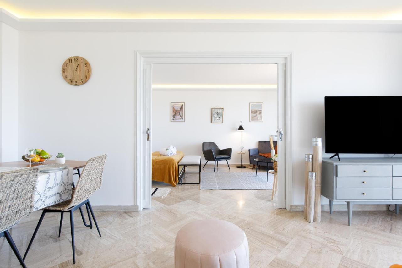 Suite Riviera - Sea View - Clim - 50M Plage - Residence De Standing - Spacieux 180 M2 - Parking 칸느 외부 사진